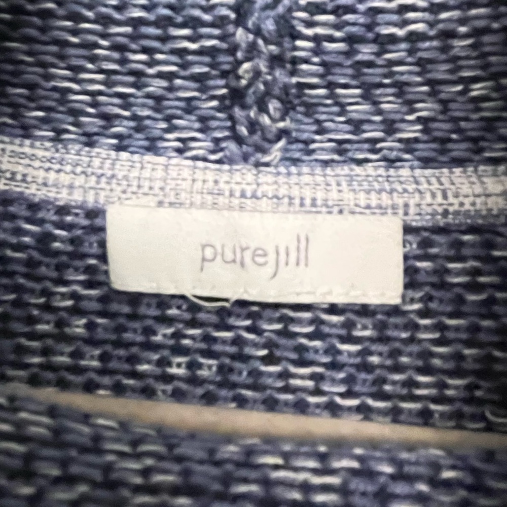 J Jill Pure Jill Cowl Neck textured pullover - Picture 4 of 5